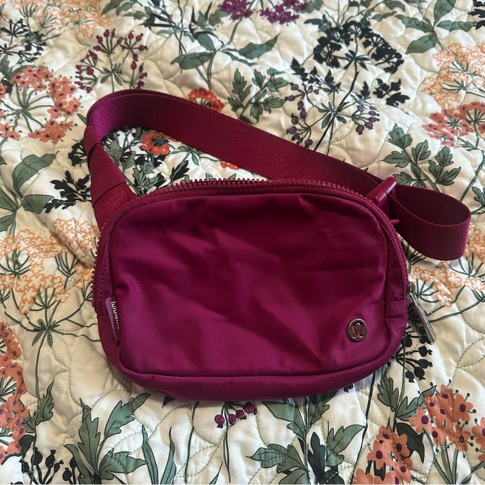 lululemon athletica Deep Red Crossbody Bag
